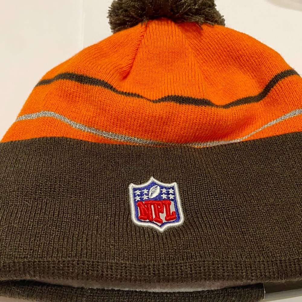 Nwt RARE 100% New Era 2014 ALT Cleveland Browns Sport Knit Hat NFL Cap Winter - Picture 3 of 4